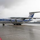 Illyushin 76TD der russischen Frachtfluglinie Volga-Dnepr in Wien