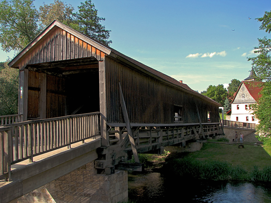 Ilm-Holzbrücke