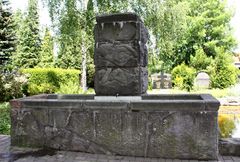 Ilmenau Goethebrunnen  Erläuterung s.u.