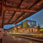 Ilmenau Hauptbahnhof bei nacht