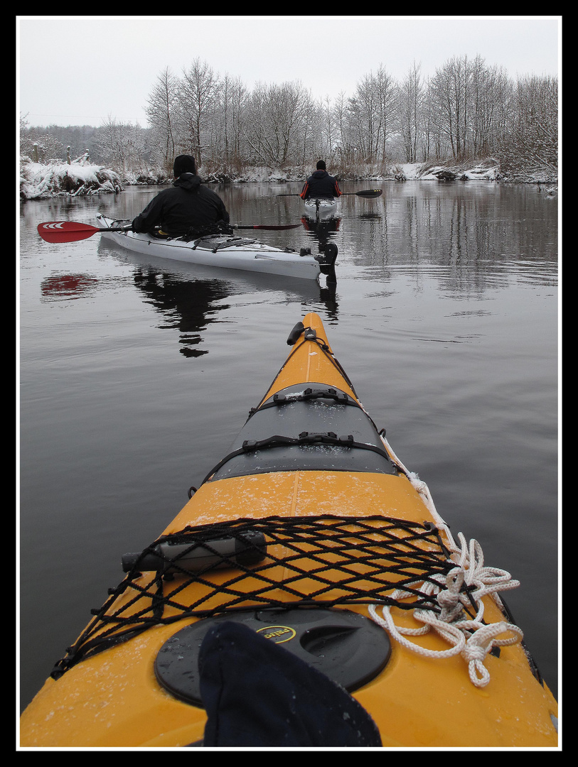 Ilmenau-Winterpaddeln 2010