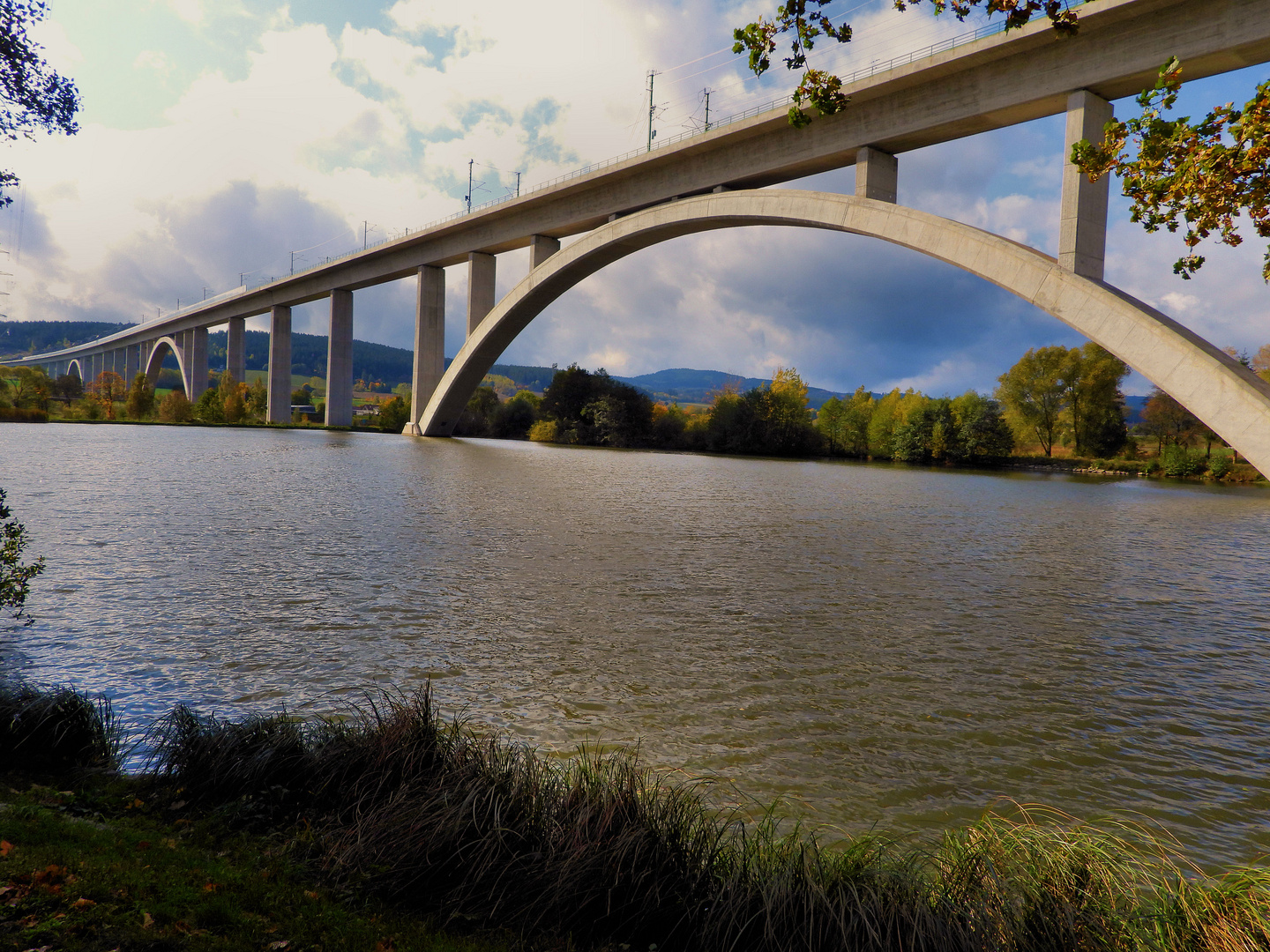 Ilmtalbrücke bei Langewiesen/Thüringen