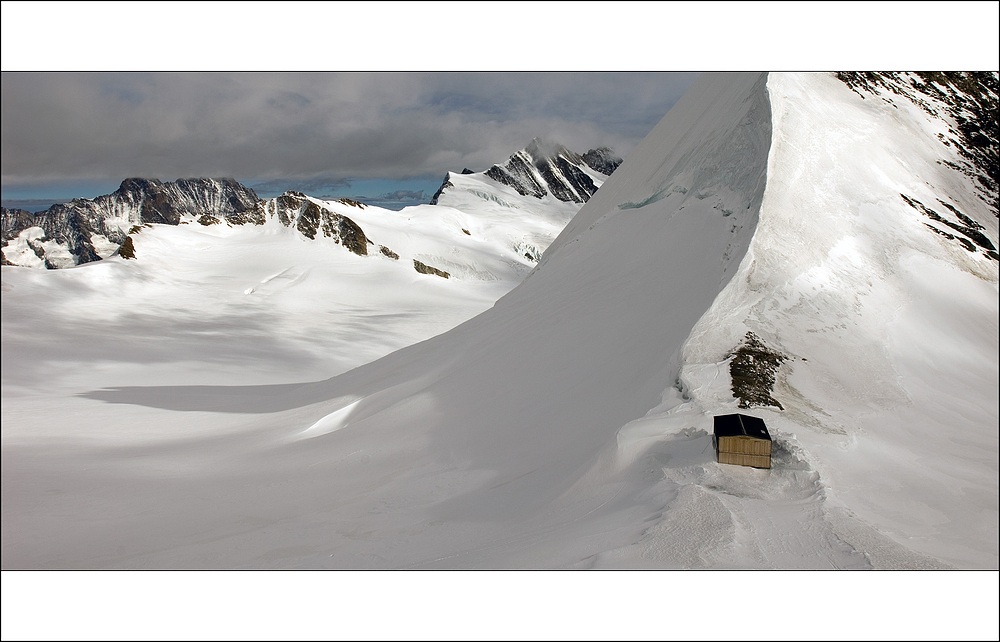 I...lonely little hut...I