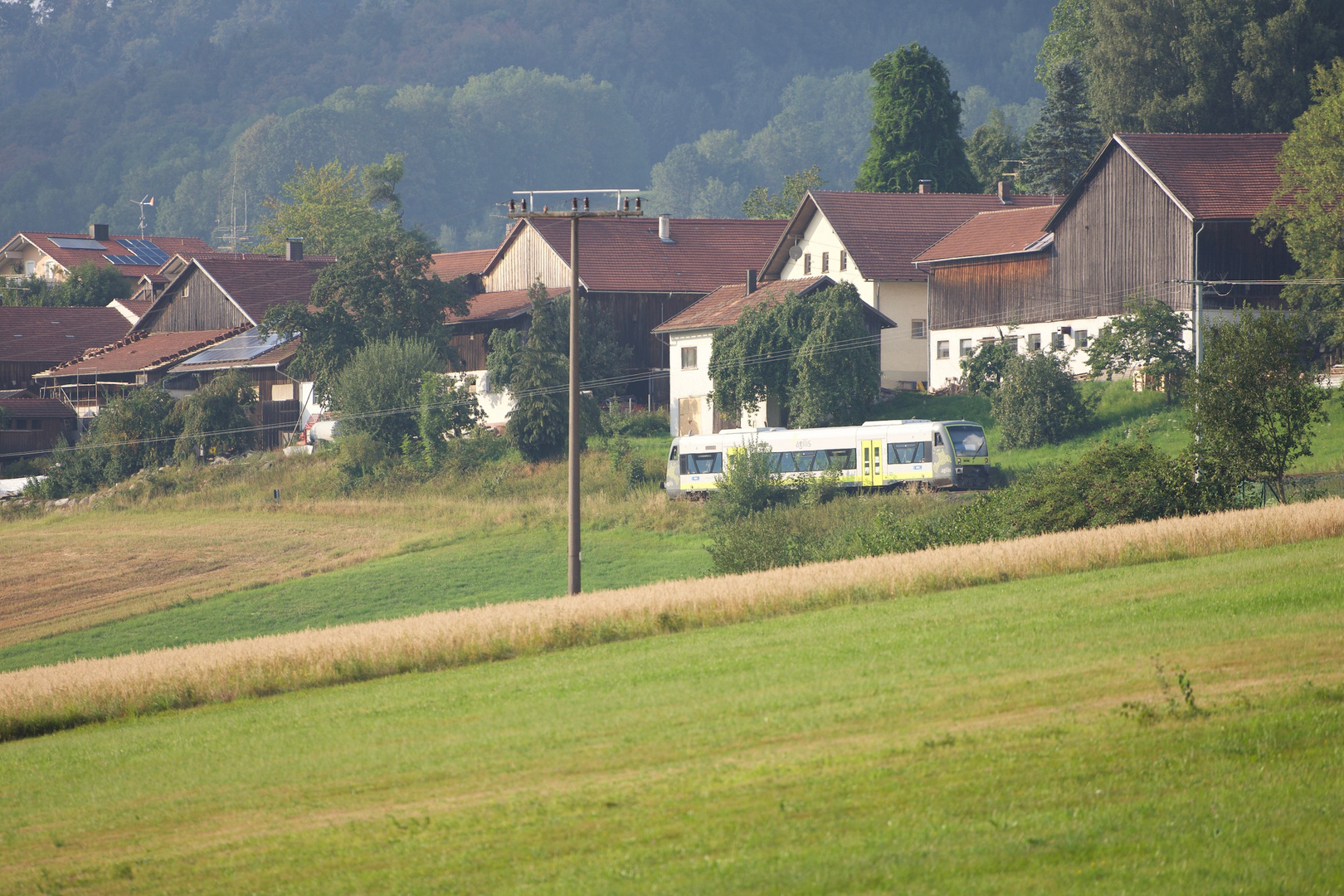 Ilztalbahn unterwegs in Waldkirchen (05.08.2018)