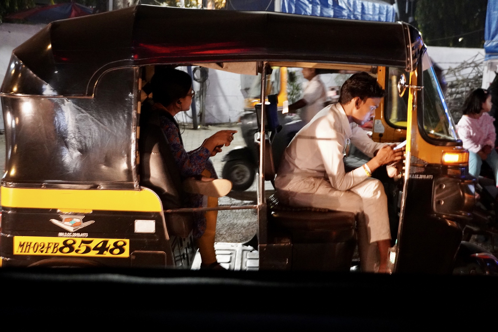 Im abendlichen Verkehrsinfarkt von Mumbai