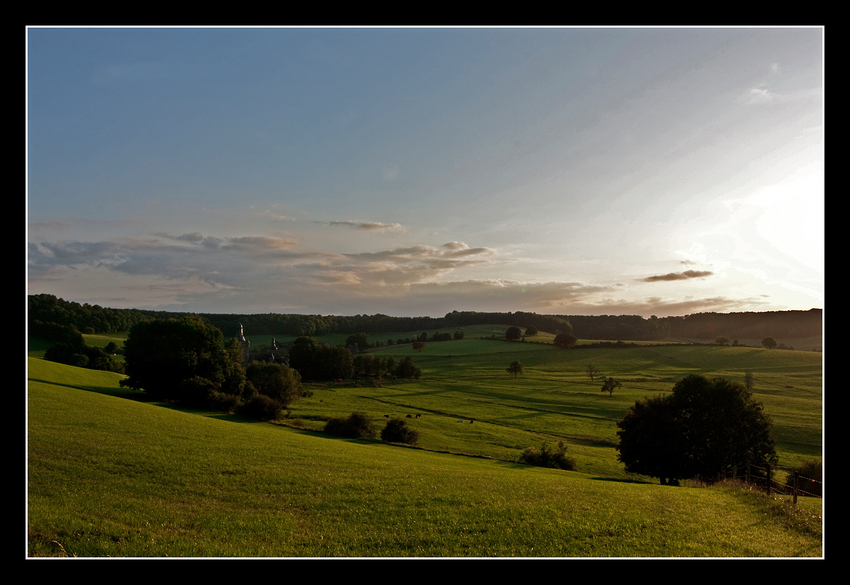 im Abendlicht