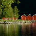 Im Abendlicht am Fjord