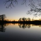 Im Abendlicht: Der Kreuzteich