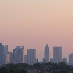 Im Abendlicht - Skyline Frankfurt am Main