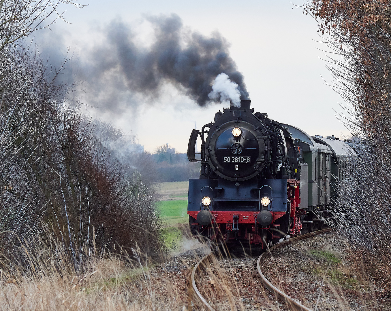 Im Advent Dampflokomotive 50 3610-8 