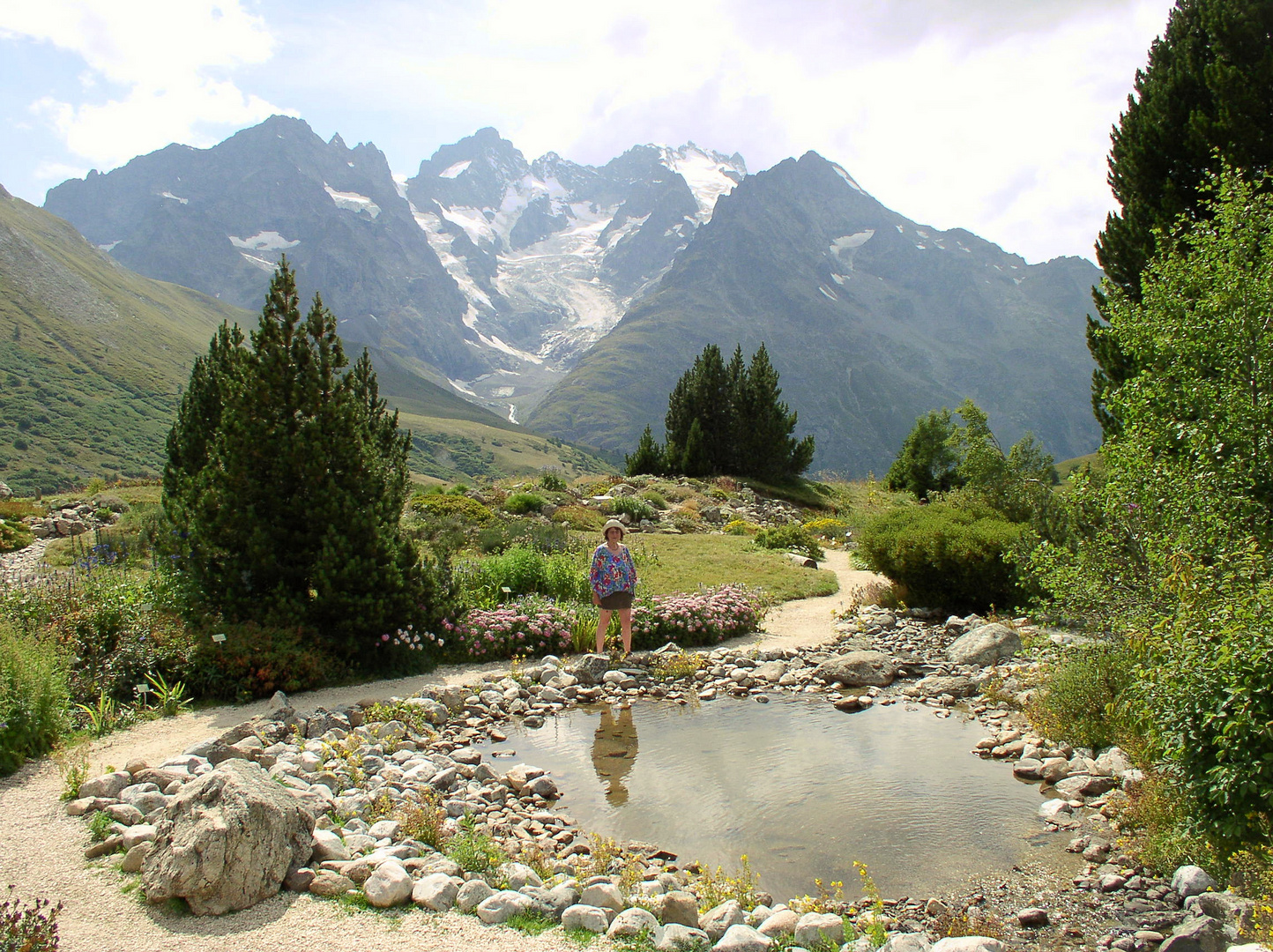 Im Alpengarten auf dem Col de Lautarel 2058m