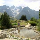 Im Alpengarten auf dem Col de Lautarel 2058m