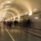 Im alten Elbtunnel Hamburg