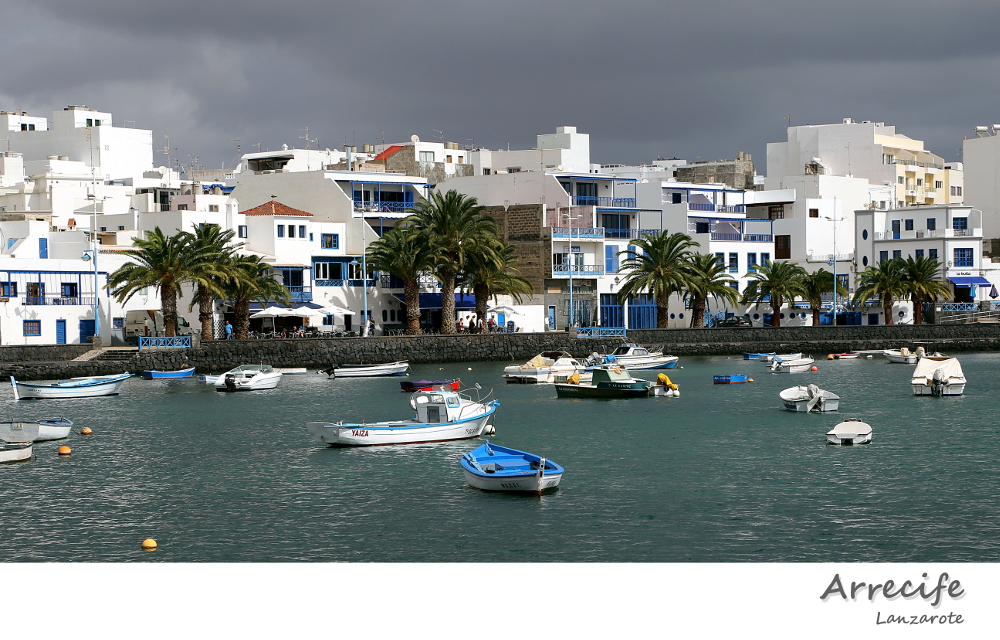 Im alten Hafen von Arrecife auf Lanzarote