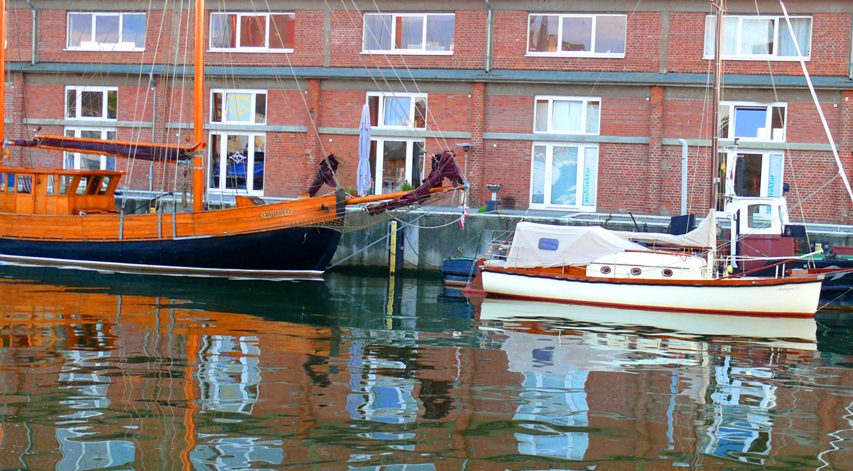 Im alten Hafen von Wismar