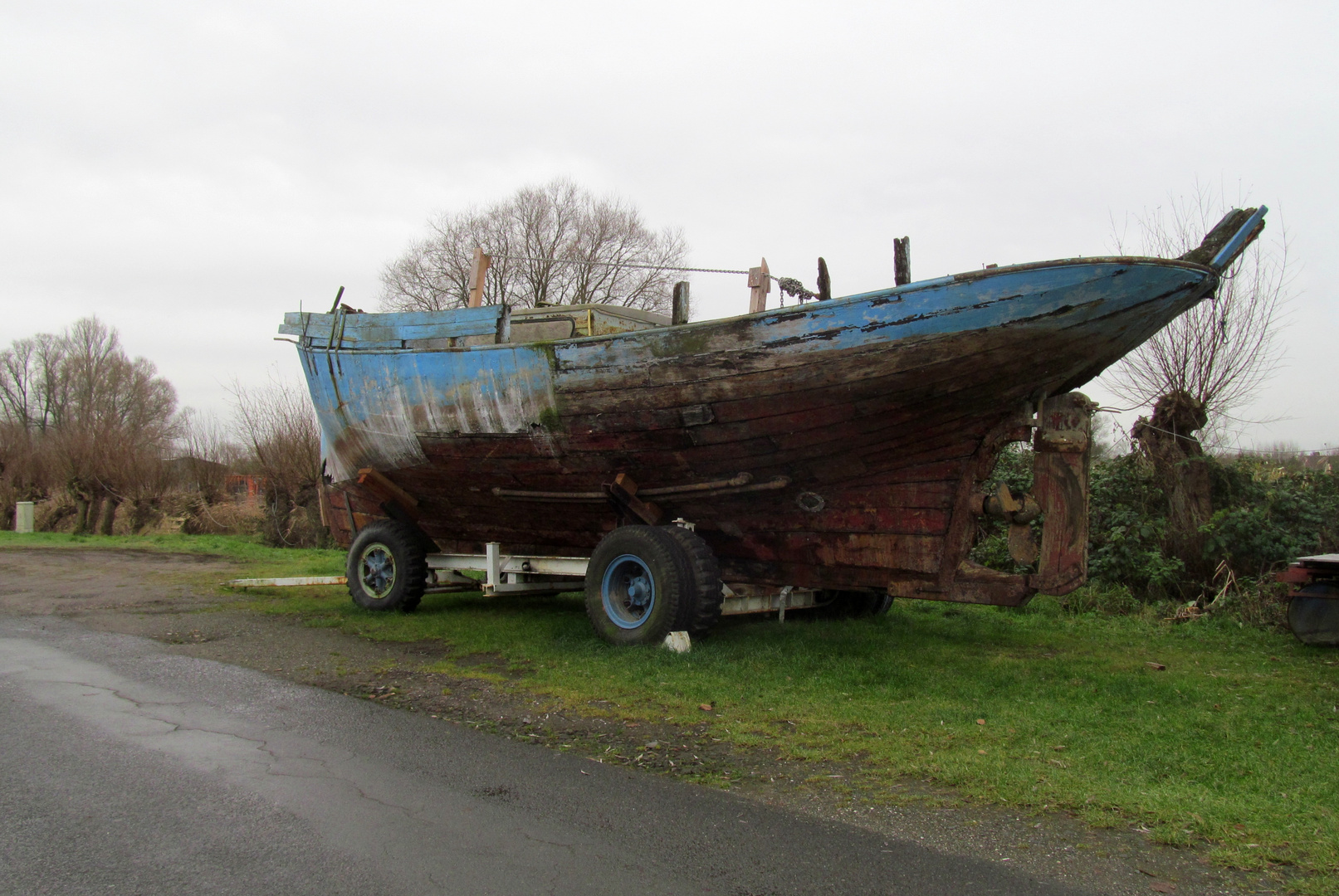 Im alten Hafen Wischhafen ...