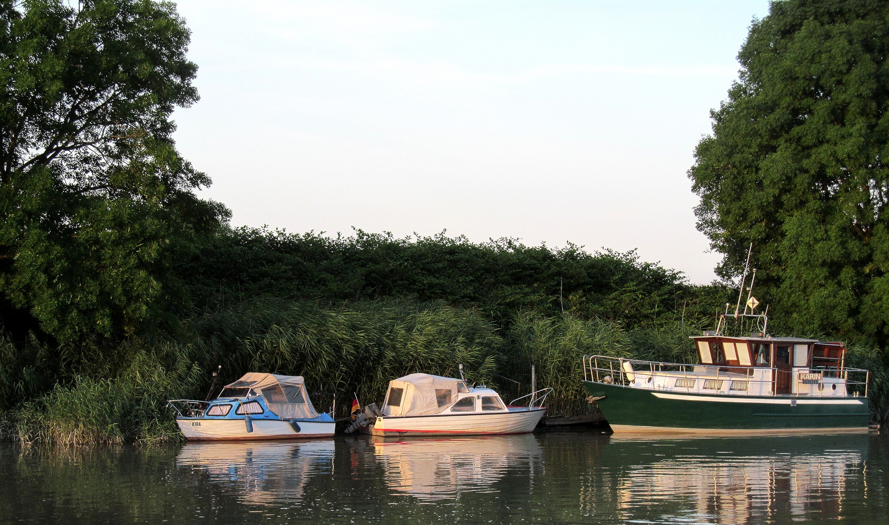  im alten Hafen Wischhafen ...