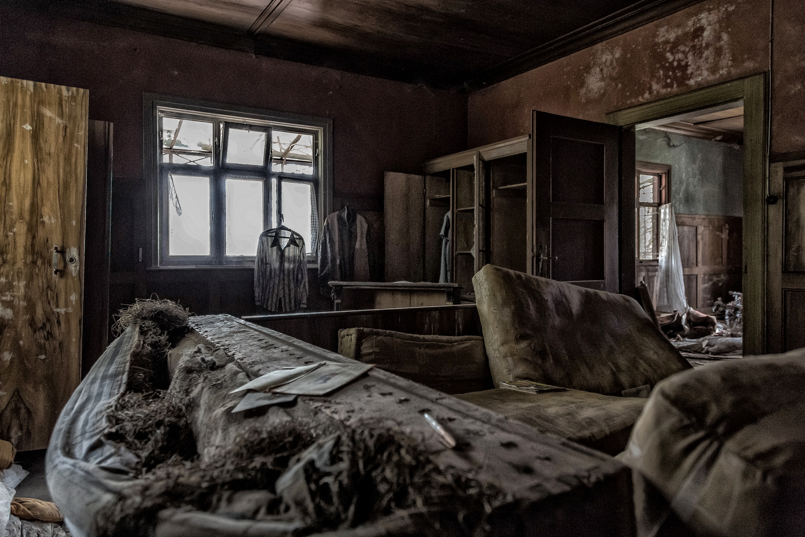 Im alten Jagdhaus - Matratzenlager (Schlafzimmer)