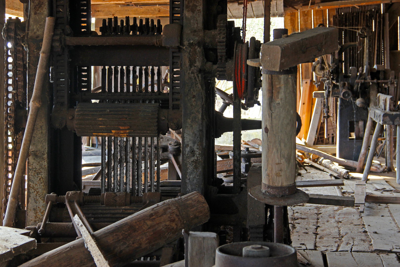 Im alten Sägewerk