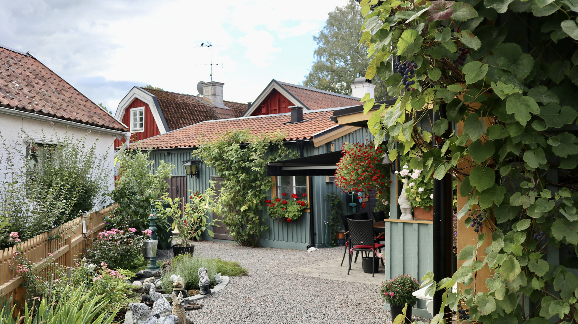 Im alten Stadtteil von Söderköping………