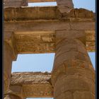 Im Amon-Tempel in Karnak..