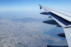 Im Anflug auf Athen