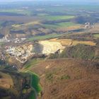 Im Anflug auf die Betonwerke Steudnitz