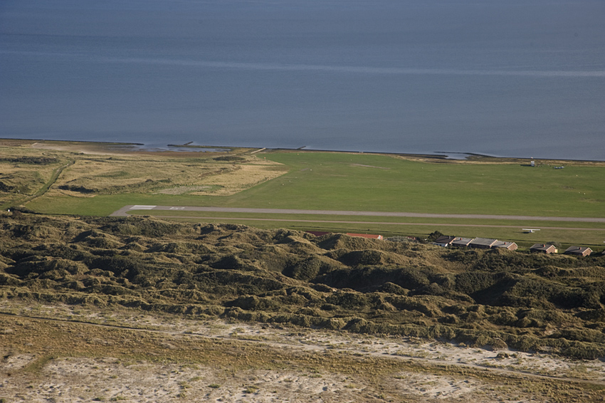 Im Anflug auf die Düne