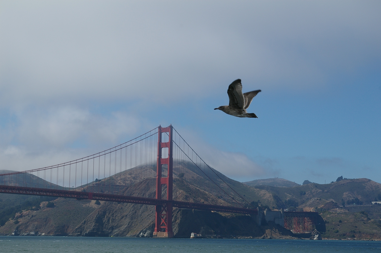 Im Anflug auf Golden Gate