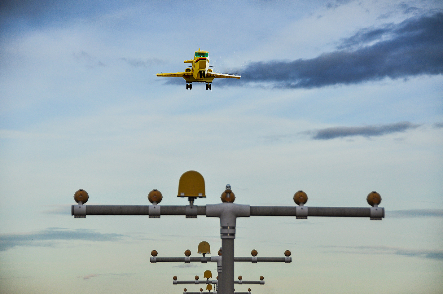 im Anflug auf Stuttgart Airport (STR)