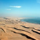 Im Anflug auf Swakopmund