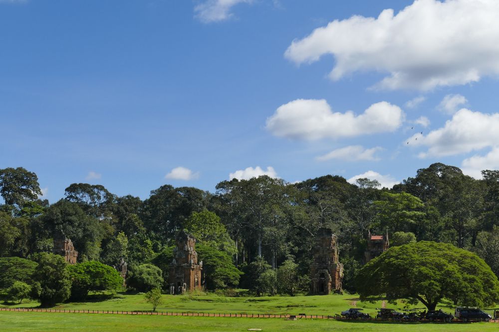 ...im Angkor Park...