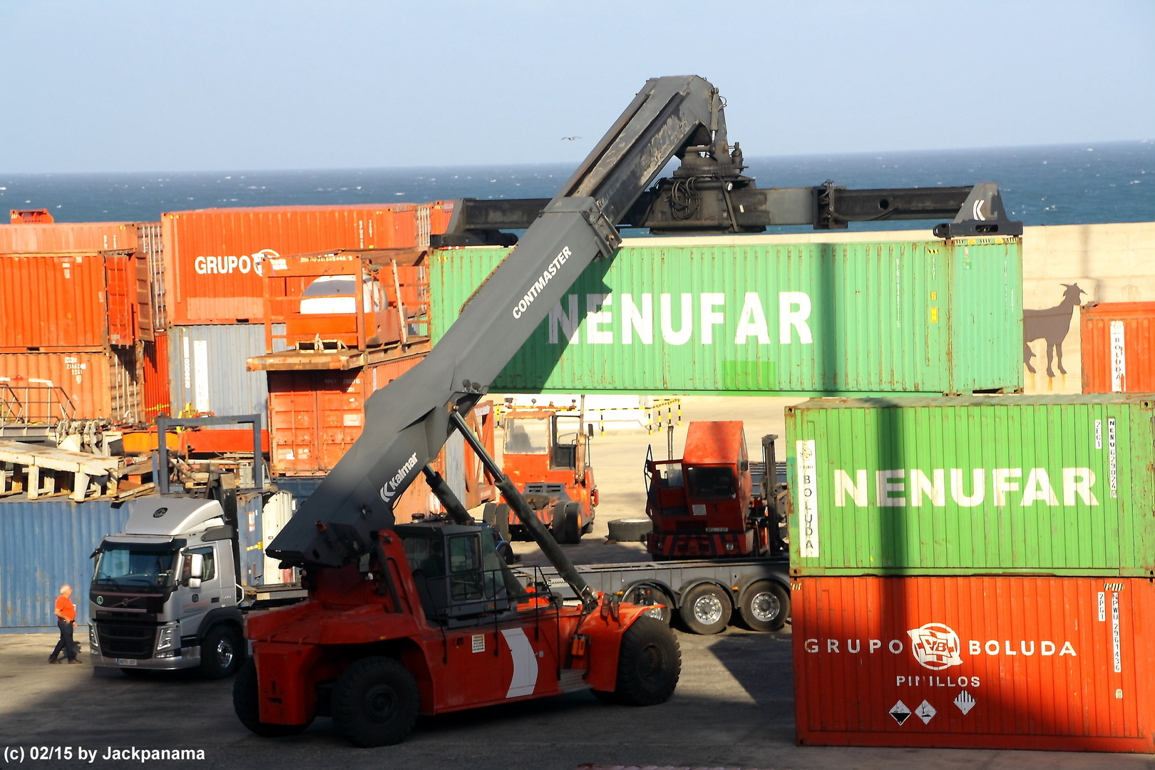 Im Anlegehafen Puerto del Rosario auf Fuerteventura