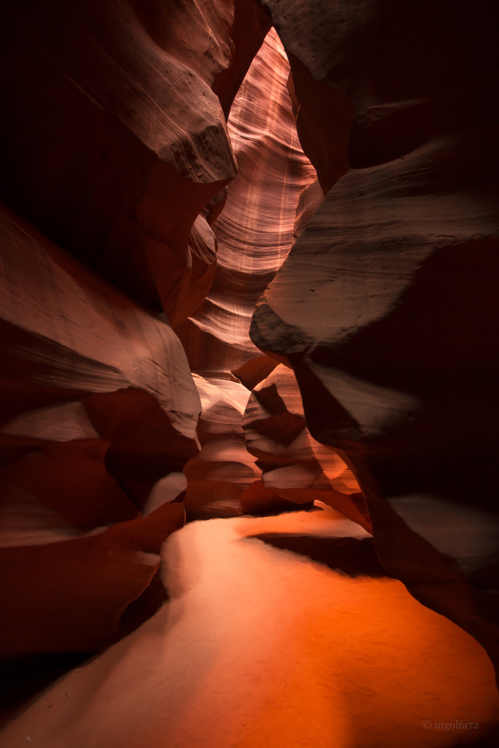 "im Antelope Canyon"