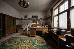 im Arbeitszimmer…