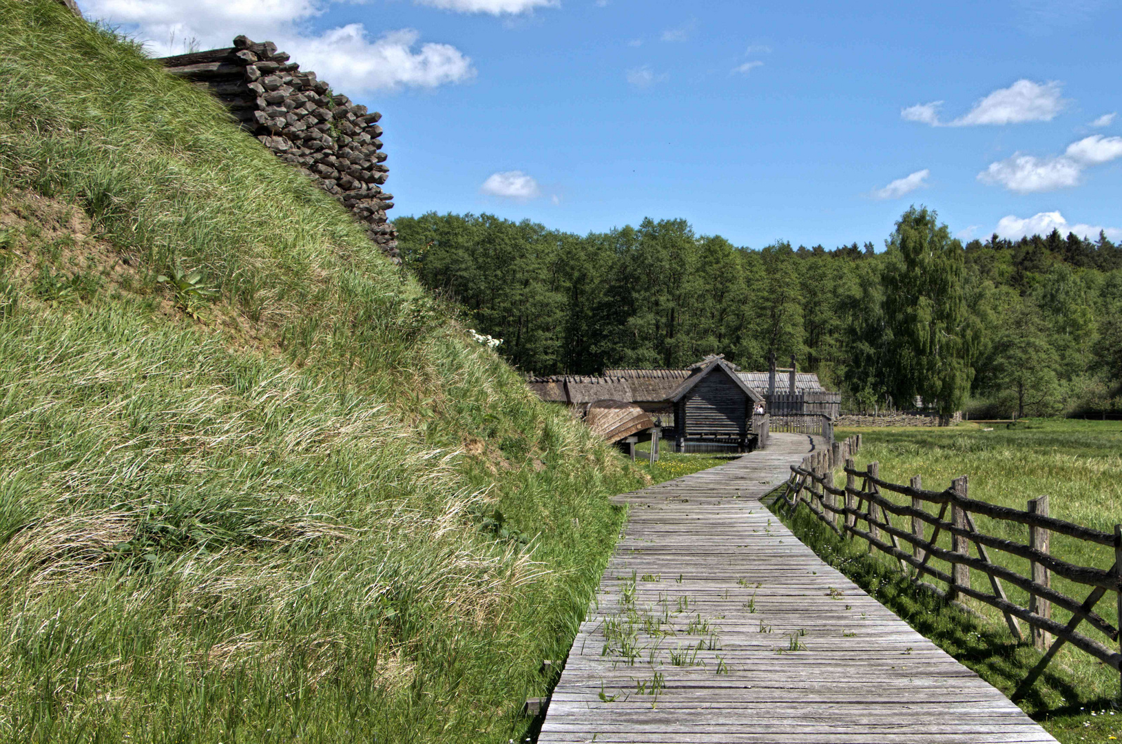 im Archäologisches Freilichtmuseum Groß Raden