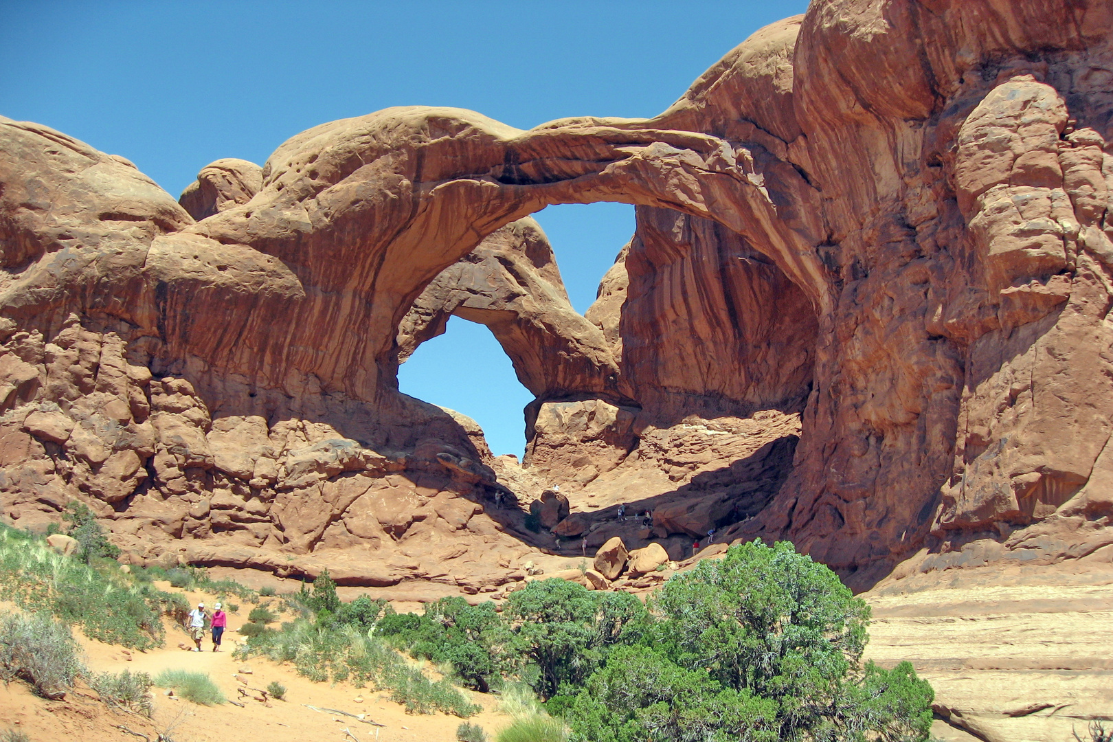 Im Arches National Park ...