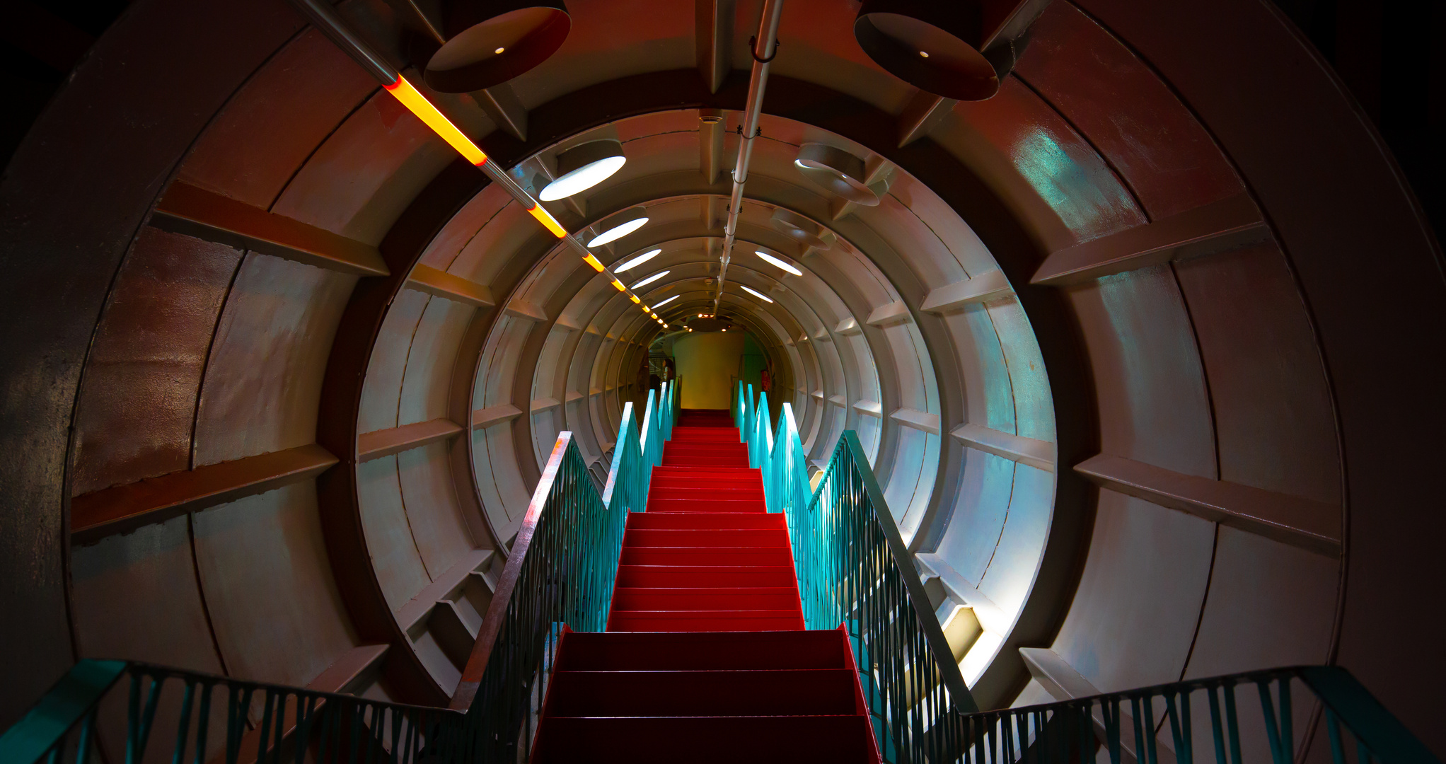 Im Atomium in Büssel