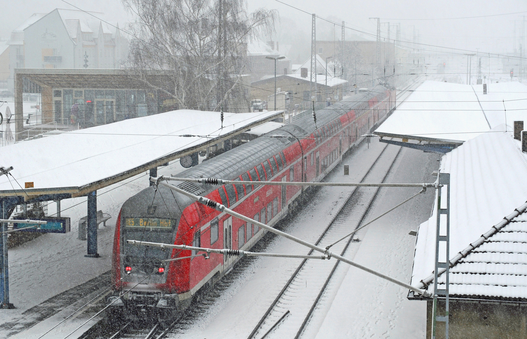 Im Bahnhof