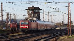 Im Bahnhof Dillingen-Saar gibt es immer etwas zu beobachten....