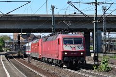 im Bahnhof Hamburg-Harburg 