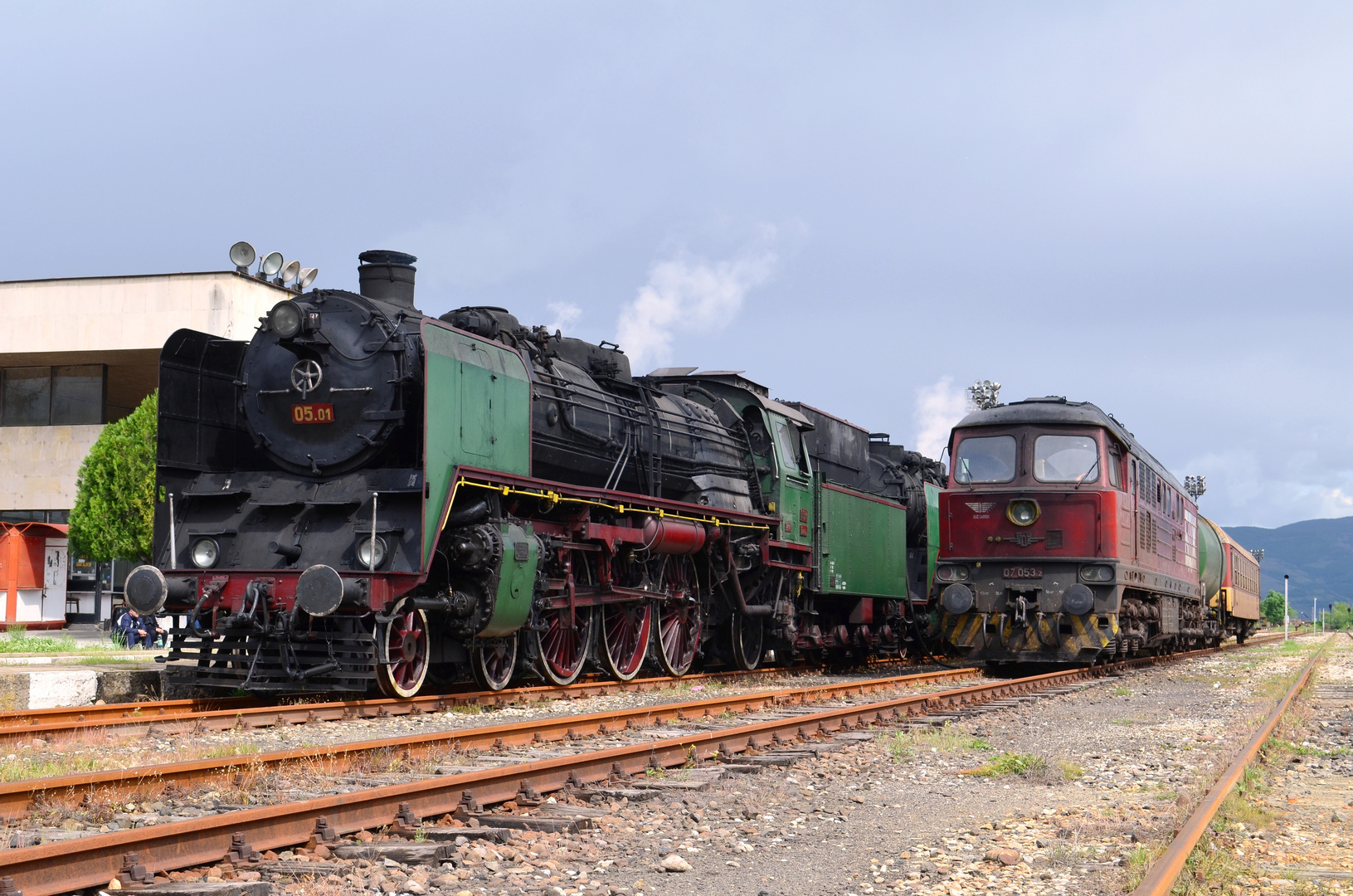 Im Bahnhof Kardzhali (BDZ)