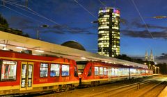 Im Bahnhof Köln-Messe-Deutz 