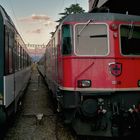 Im Bahnhof Locarno