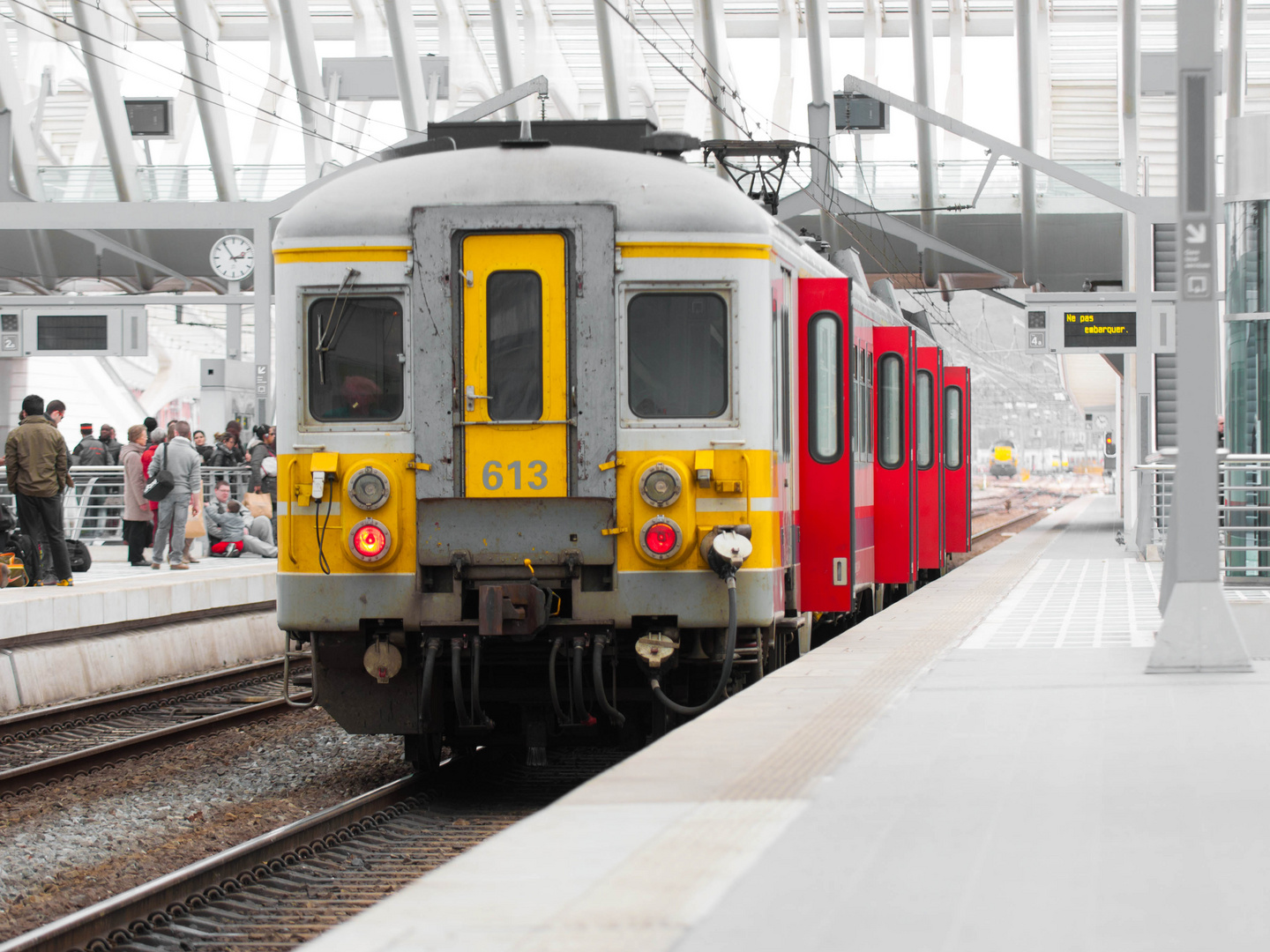 Im Bahnhof Lüttich