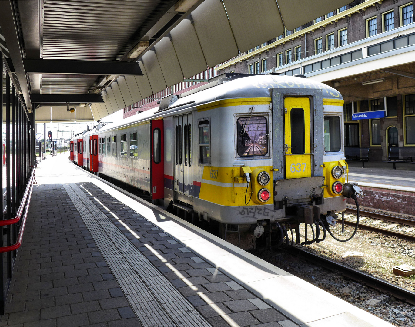 Im Bahnhof Maastricht