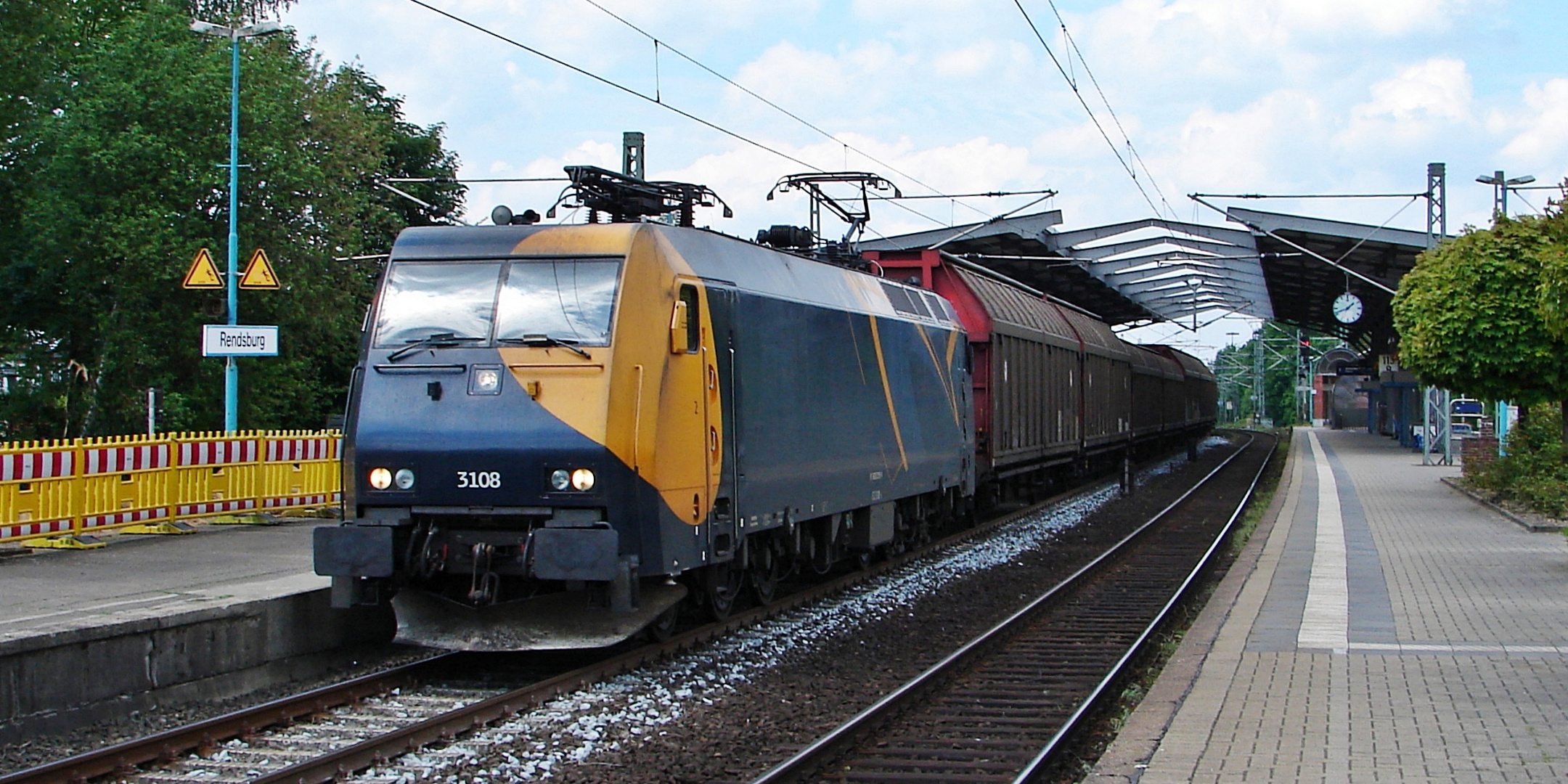 im Bahnhof Rendsburg