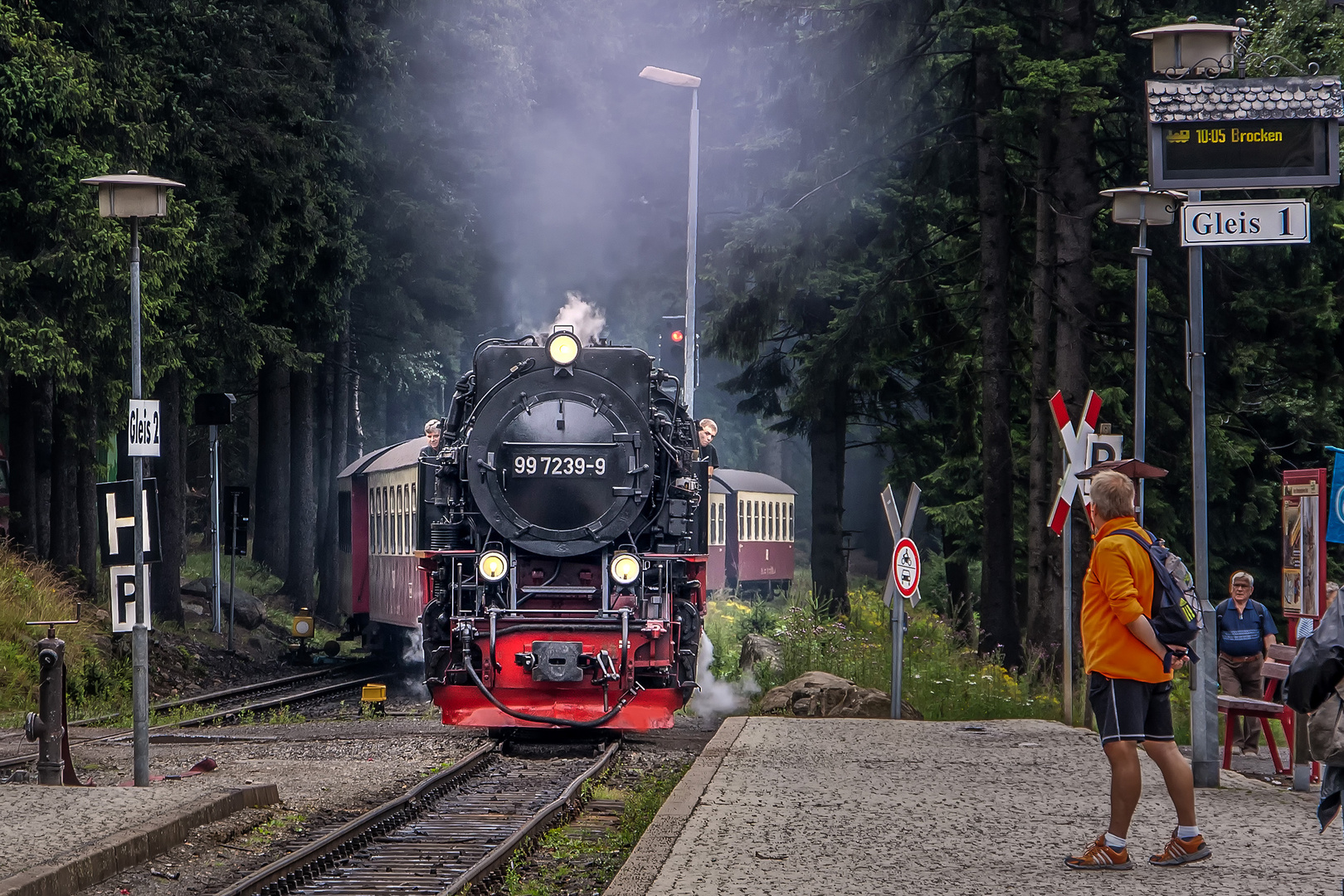 Im Bahnhof Schierke