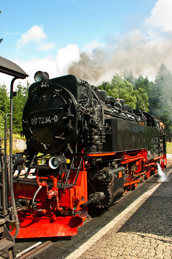 im Bahnhof Schierke