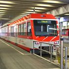 Im Bahnhofsteil der Matterhorn-Gotthard-Bahn...